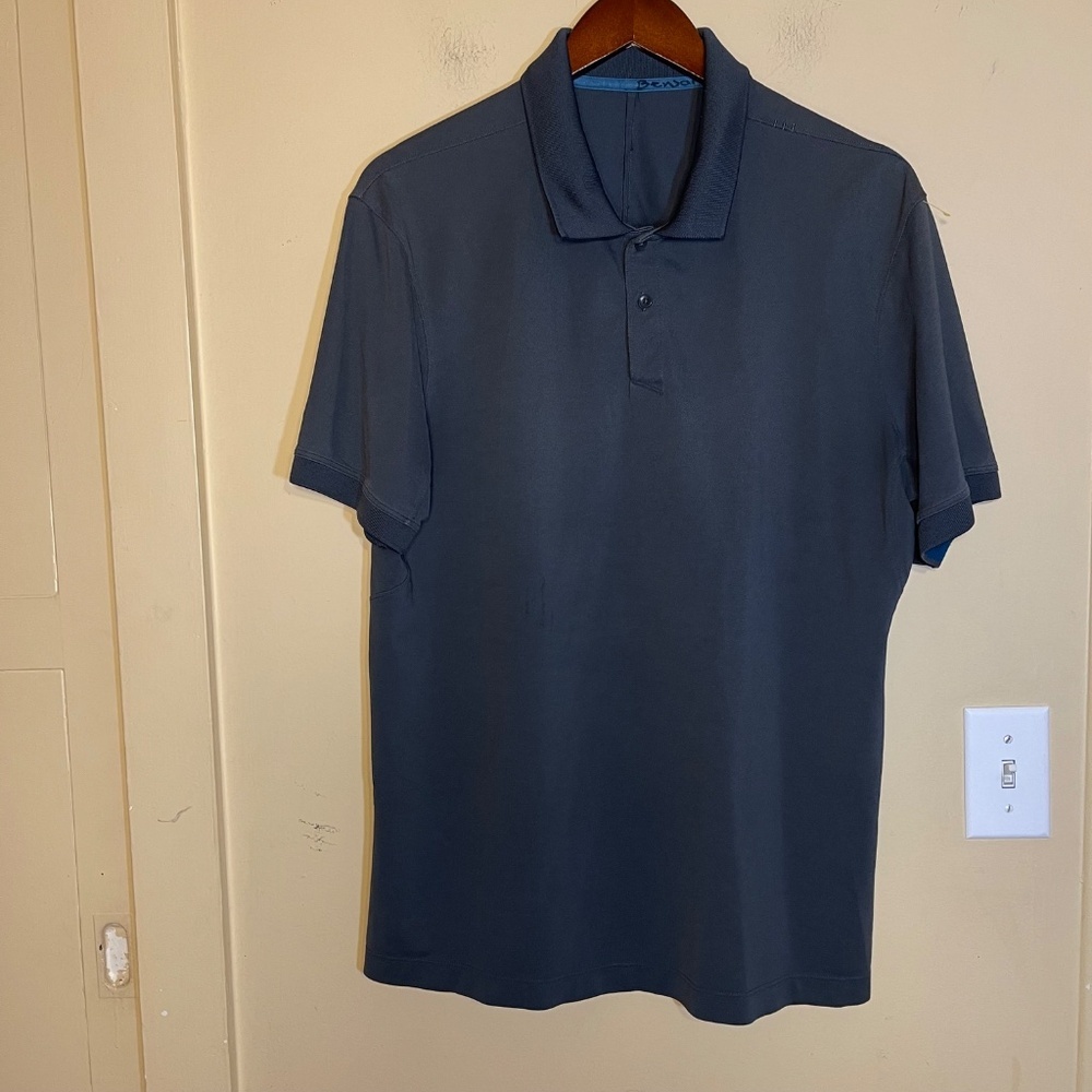 lululemon  Gray Polo Shirt